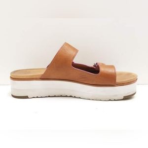 Ugg Women's hanneli leather platform slide sandals